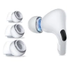 Nakładki Tech-Protect Ear Tips do słuchawek AirPods Pro 1 / 2 w rozmiarach S / M / L - białe (3 szt.) - zdjęcie