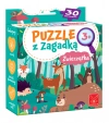 Puzzle 30 elementów z zagadką. Zwierzątka - zdjęcie