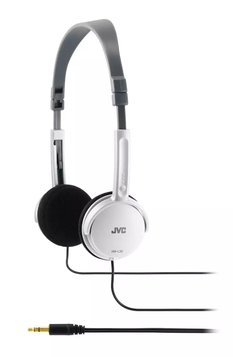 JVC HA-L50 Słuchawki białe JVC HA-L50 Słuchawki białe