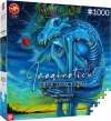 GOOD LOOT IMAGINATION PUZZLE KAMIL JAKÓBCZAK BIAŁY WILK WHITE WOLF 1000 EL. - zdjęcie