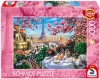 Puzzle 1000 PQ Śniadanie w Paryżu 113683 - zdjęcie