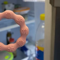 Gryzak silikonowy RING różowy, zdjęcie 4