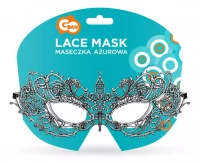 Maska ażurowa, srebrna, zdjęcie 2