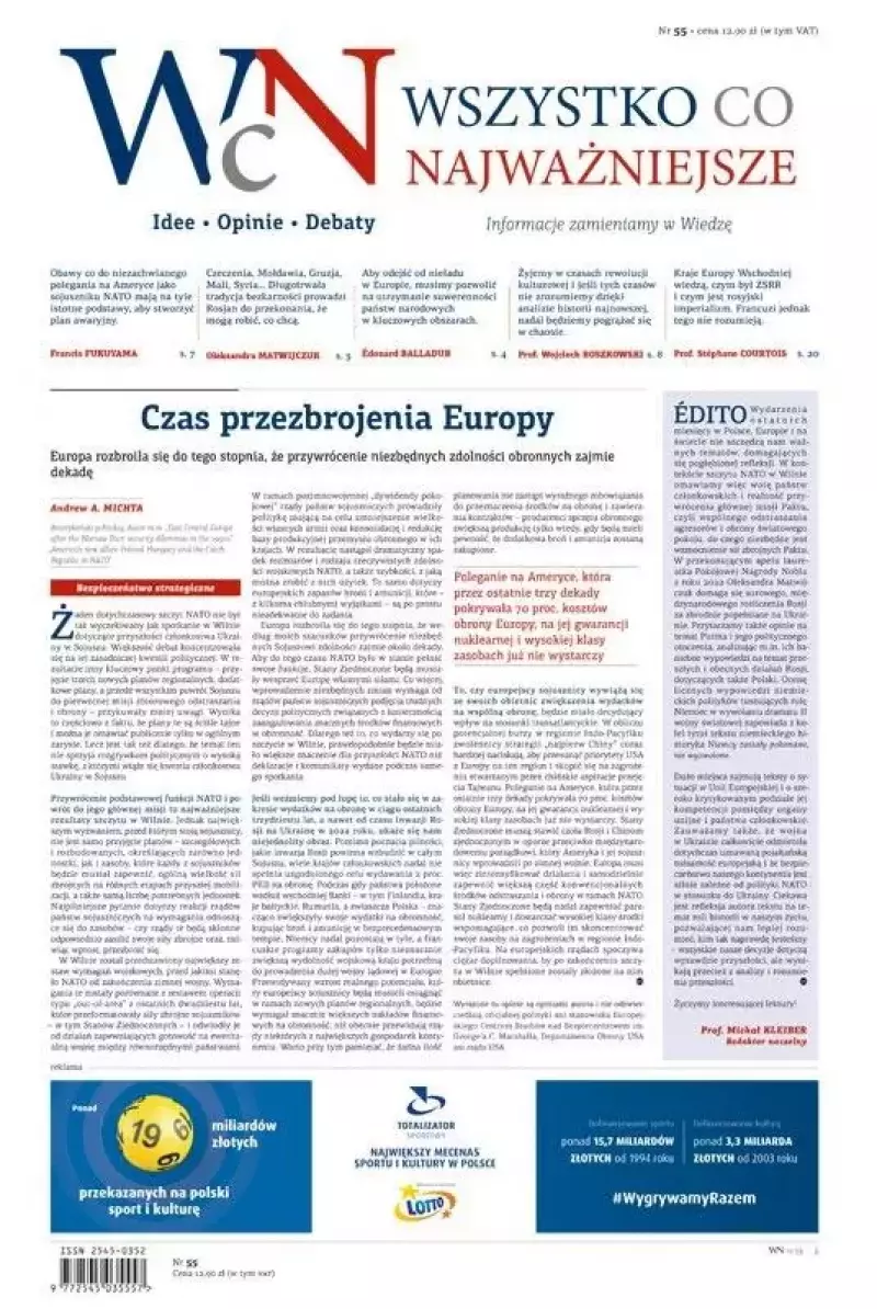 Wszystko, co Najważniejsze nr 55 Wszystko, co Najważniejsze nr 55