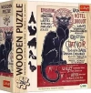 Puzzle 200 Drewniane Czarny Kot  20254 - zdjęcie