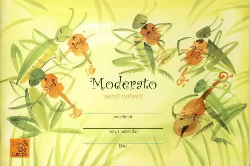 Zeszyt do nut Moderato