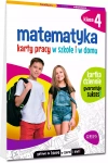 Matematyka. Karty pracy w szkole i w domu - klasa 4 - zdjęcie