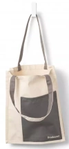 Bookaroo Torba bawełniana Charcoal&Cream - zdjęcie