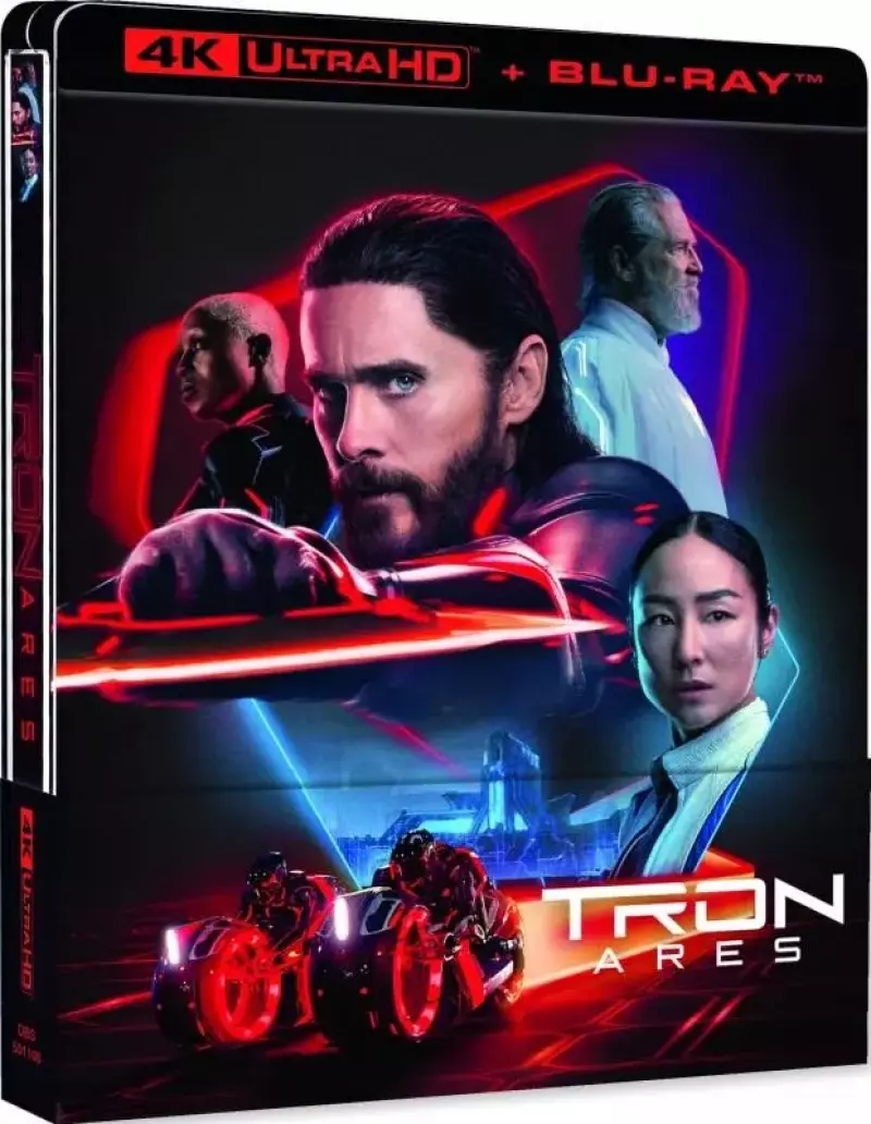 Tron. Ares. Steelbook, UHD 4K + Blu-ray Tron. Ares. Steelbook, UHD 4K + Blu-ray