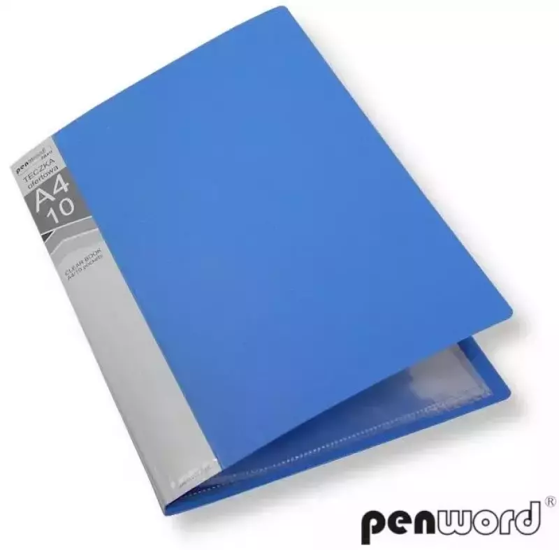 Teczka A4/10 ofertowa niebieska Teczka A4/10 ofertowa niebieska