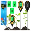 Kwasomierz Tester Gleby Ziemi Podłoża Ph Ziemi 4w1 Miernik Temperatura - zdjęcie