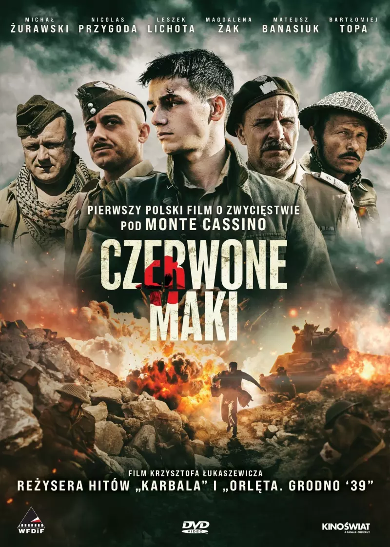 Czerwone maki, płyta DVD