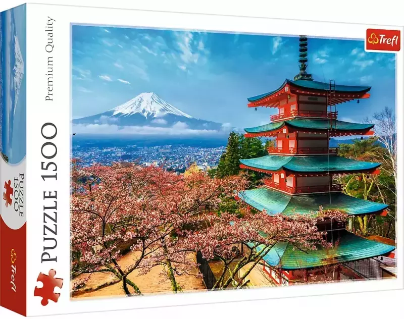 Puzzle 1500 elementów. Góra Fudżi Puzzle 1500 elementów. Góra Fudżi