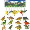 Brelok dinozaur 12 sztuk - zdjęcie