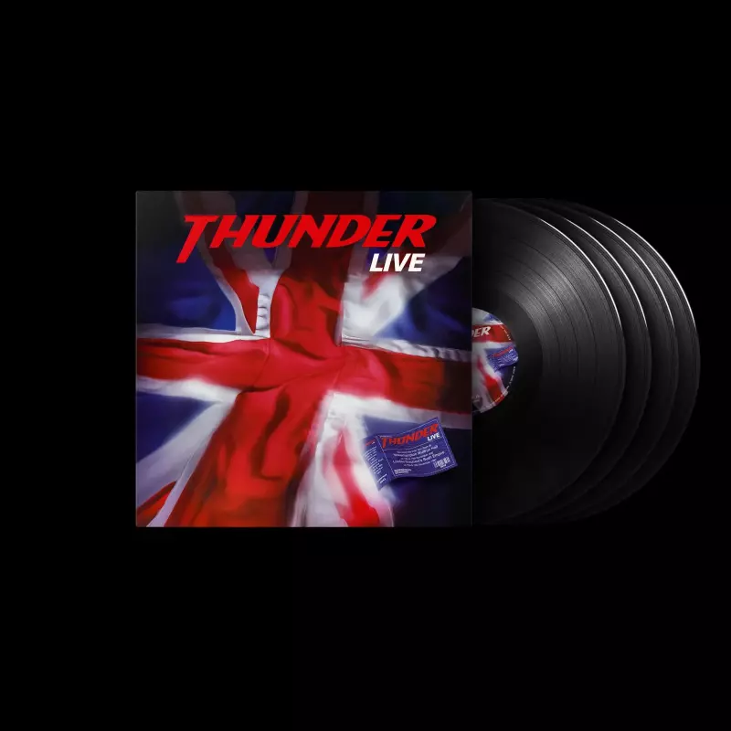 Live 4LP BLACK, Winyl