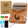Kalimba 17 Klawiszy Drewniany Instrument Muzyczny Akcesoria Woreczek - zdjęcie