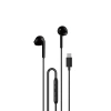 Słuchawki Dudao X3C douszne przewodowe USB-C 1.2m - czarne - zdjęcie