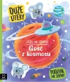 Uczę się czytać. Gość z kosmosu. Duże litery. Podział na sylaby - zdjęcie