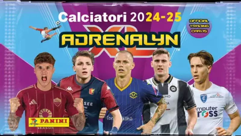 Saszetka Calciatori Liga Włoska 2025 mix