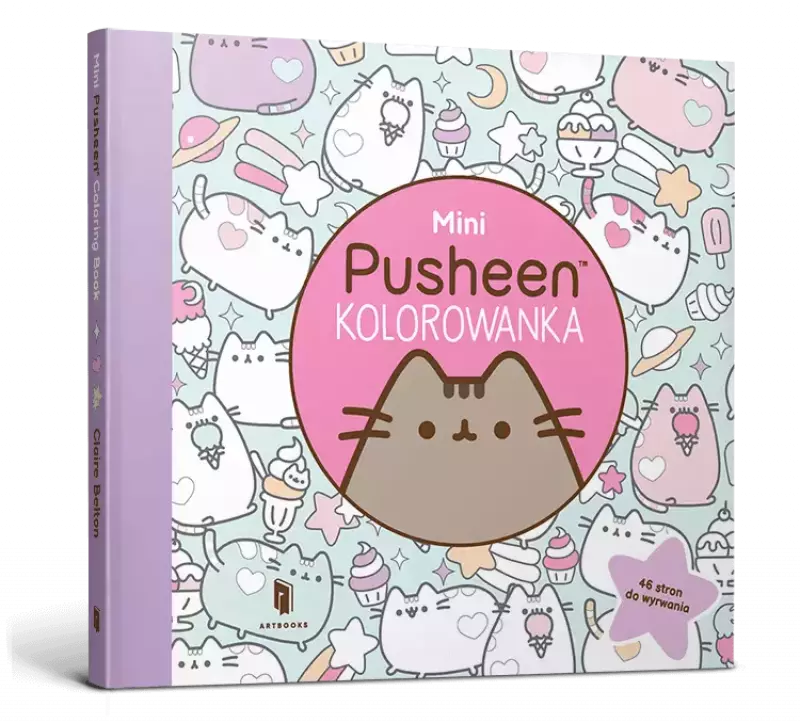 Mini Kolorowanka Pusheen Mini Kolorowanka Pusheen
