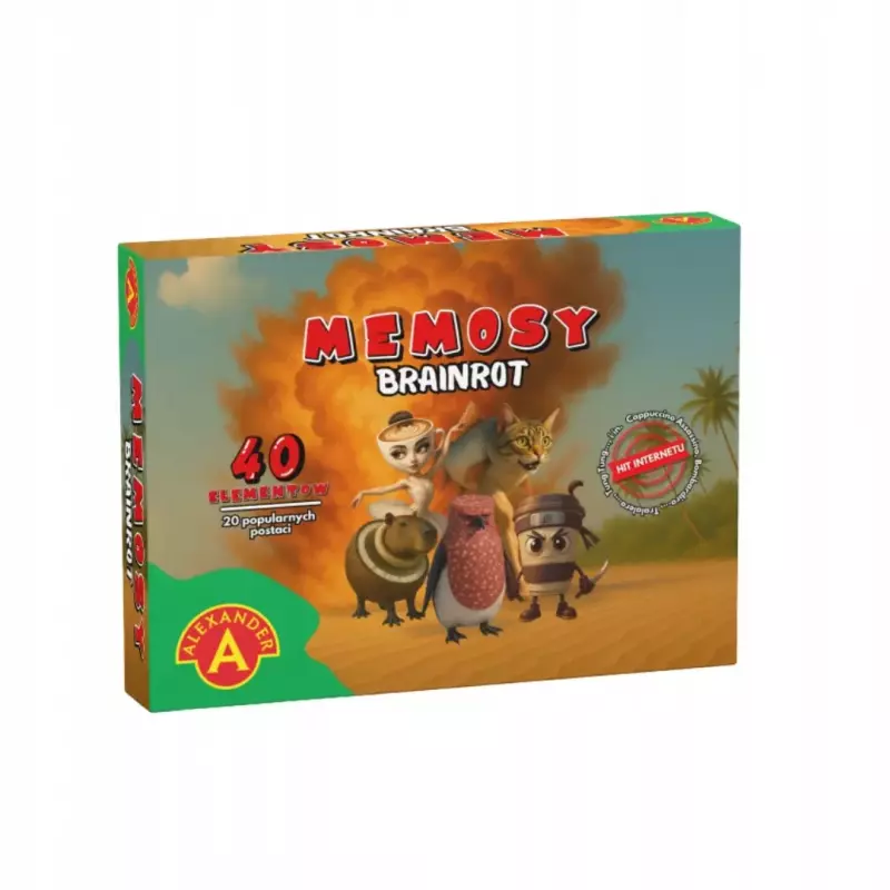 Pamięć-memosy Brainrot -crocodillo,tralal...32147 Pamięć-memosy Brainrot -crocodillo,tralal...32147