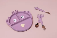 Silikonowy Zestaw Sztućców 3 szt. - Paw Trixie Baby, zdjęcie 5