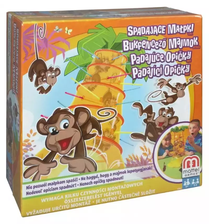 Mattel. 52563 Spadające małpki Mattel. 52563 Spadające małpki