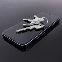 2 szt. szkło hartowane na cały ekran z ramką Case Friendly Wozinsky Full Glue iPhone 15 Pro - czarne, zdjęcie 6