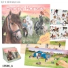 Zestaw kreatywny z naklejkami Happy Horses 13586A - zdjęcie