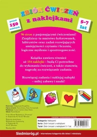 Zbiór ćwiczeń z naklejkami 5-7 lat, zdjęcie 7