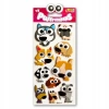 PENMATE KOLORI NAKLEJKI PUFFY DOG EYES KOLOROWE PIESKI 3D DO NAKLEJANIA - zdjęcie