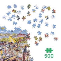 Puzzle 500 elementów. Puzzlove CzuCzu. Miasto Kraków, zdjęcie 5
