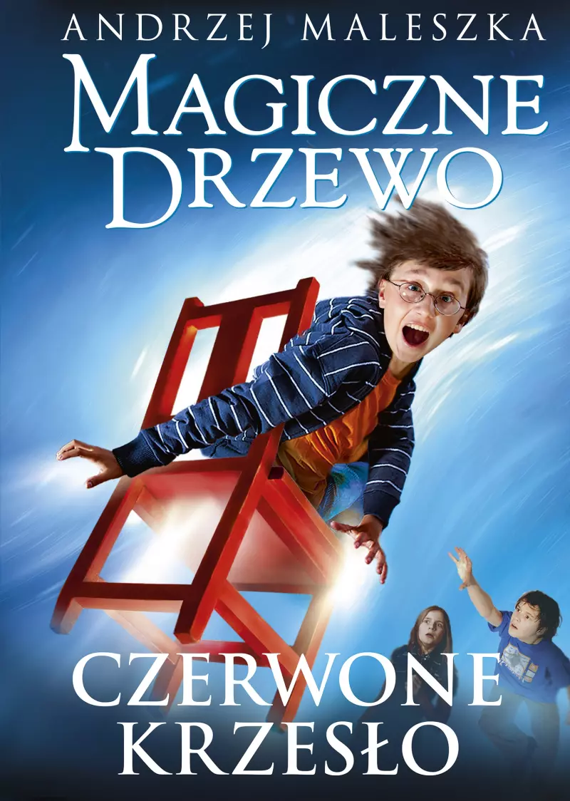 Magiczne Drzewo. Czerwone krzesło Magiczne Drzewo. Czerwone krzesło