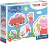Puzzle 4w1. Moje pierwsze puzzle. Świnka Peppa - zdjęcie