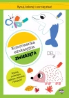 Rysuj, koloruj i ucz się pisać. Kolorowanka edukacyjna. Zwierzęta - zdjęcie