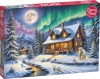 Puzzle 1000 elementów. Zorza polarna - zdjęcie