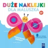 Duże naklejki dla maluszka. Motylek 4+ - zdjęcie