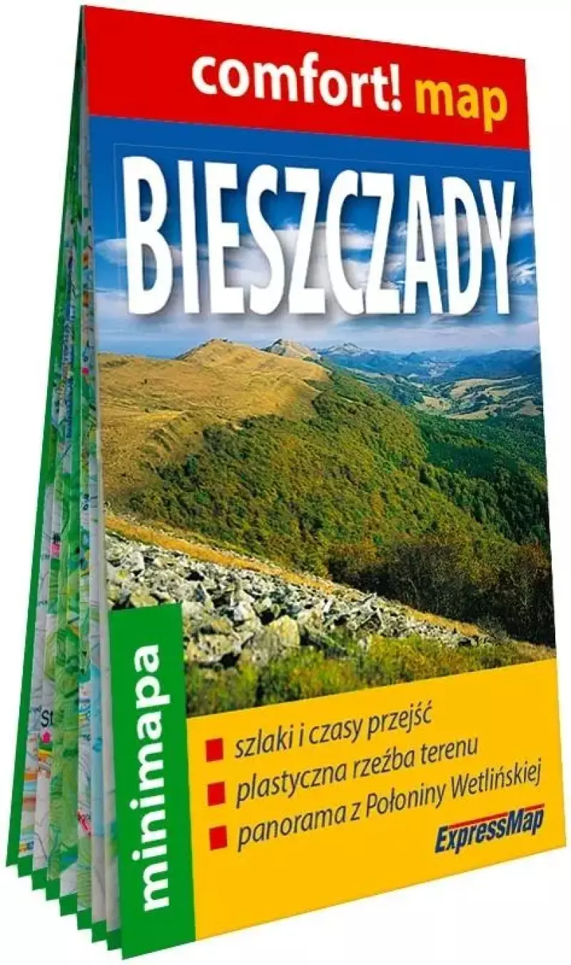 Comfort! map Bieszczady minimapa Comfort! map Bieszczady minimapa
