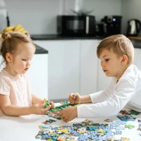 Puzzle 200 elementów. Kolorowe lamy, zdjęcie 5