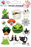 Tatuaże zmywalne dla dzieci Halloween 3 - zdjęcie