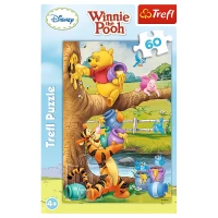 Puzzle 60 elementów. Kubuś Puchatek, małe co nieco, zdjęcie 2