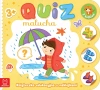 Quiz malucha. Książeczka edukacyjna z naklejkami z kotkiem 3+ - zdjęcie