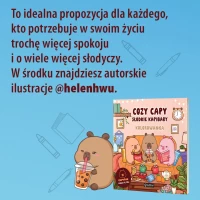 Cozy Capy. Słodkie kapibary. Kolorowanka, zdjęcie 7