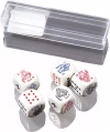 Kości do gry pokerowe - zdjęcie