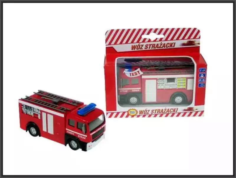 Auto Straż z głosem 11cm HIPO Auto Straż z głosem 11cm HIPO