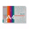 Blok techniczny A4 10 kartek kolorowych 180g/m2 BT-3 Penword - zdjęcie