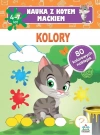 Nauka z kotem Maćkiem. Kolory - zdjęcie