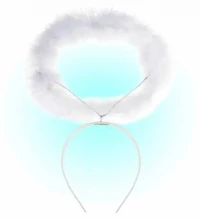 Aureola biała opaska anioła anioł jasełka, zdjęcie 4