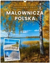 Kalendarz 2027 wieloplanszowy 34x44cm Malownicza.. - zdjęcie