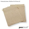 Woreczki jutowe eco 20x15cm 2szt - zdjęcie